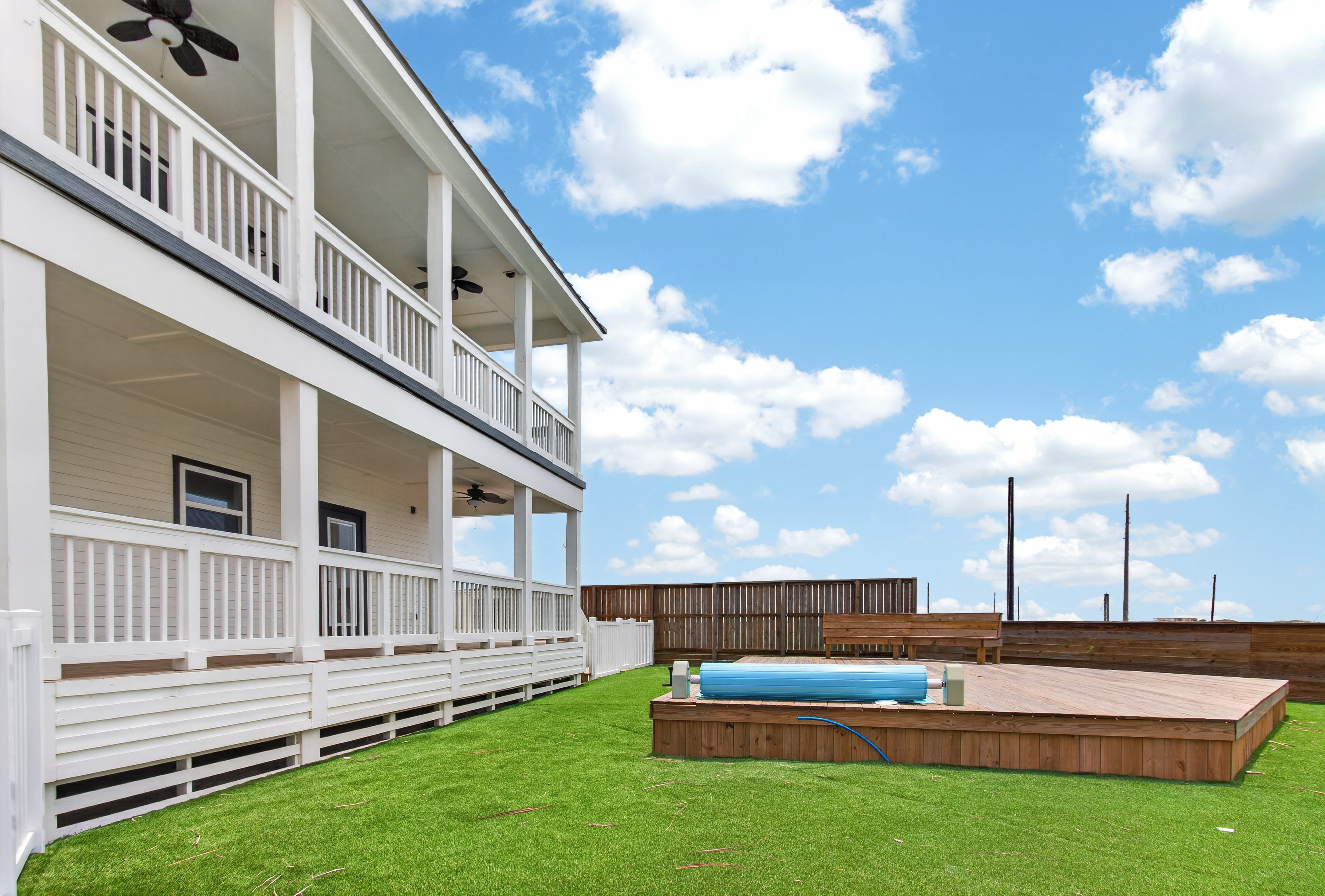 Spoonbill Bay home with a private pool in Port Aransas